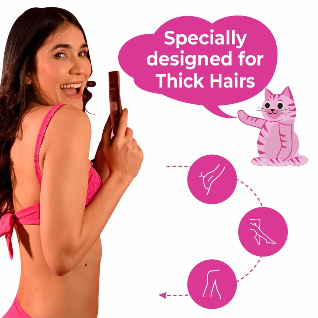 The 4-in-1 Orange Body Hair Removal Wax Powder Mask
