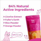 The 4-in-1 Orange Body Hair Removal Wax Powder Mask