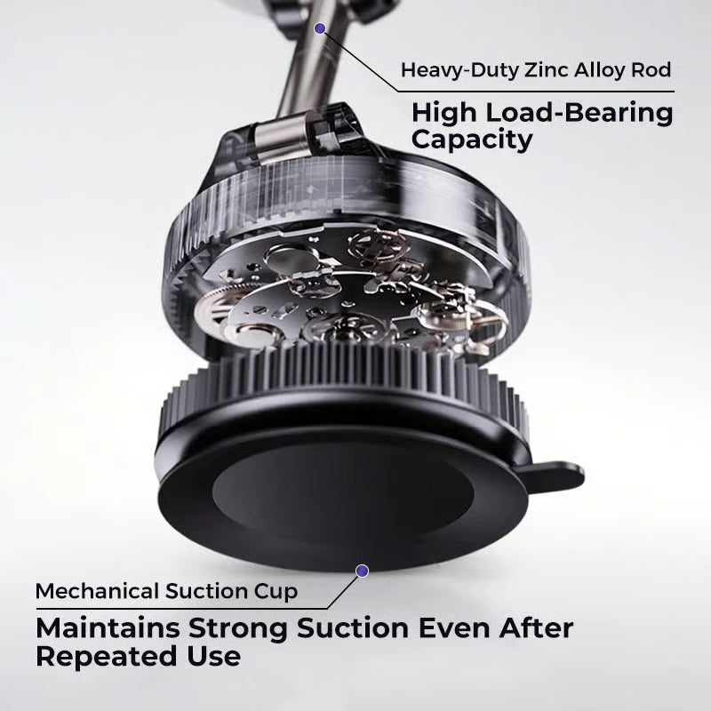 Retractable Car Phone Mount - 360° Magnetic Holder