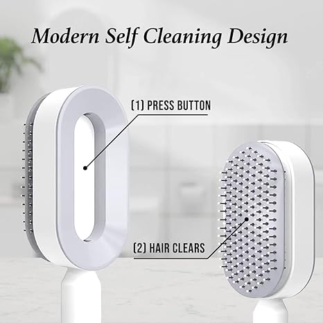 3D Self Cleaning Hair Brush✨FREE Shipping |