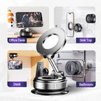 Retractable Car Phone Mount - 360° Magnetic Holder