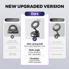 Retractable Car Phone Mount - 360° Magnetic Holder