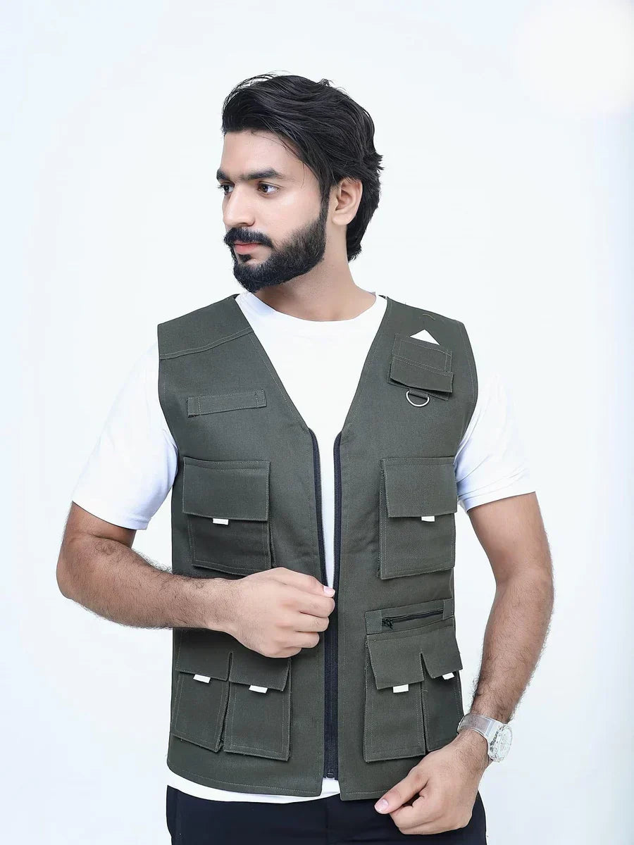 Sidhu Moose wala style Sleeveless (Jacket)
