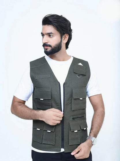 Sidhu Moose wala style Sleeveless (Jacket)